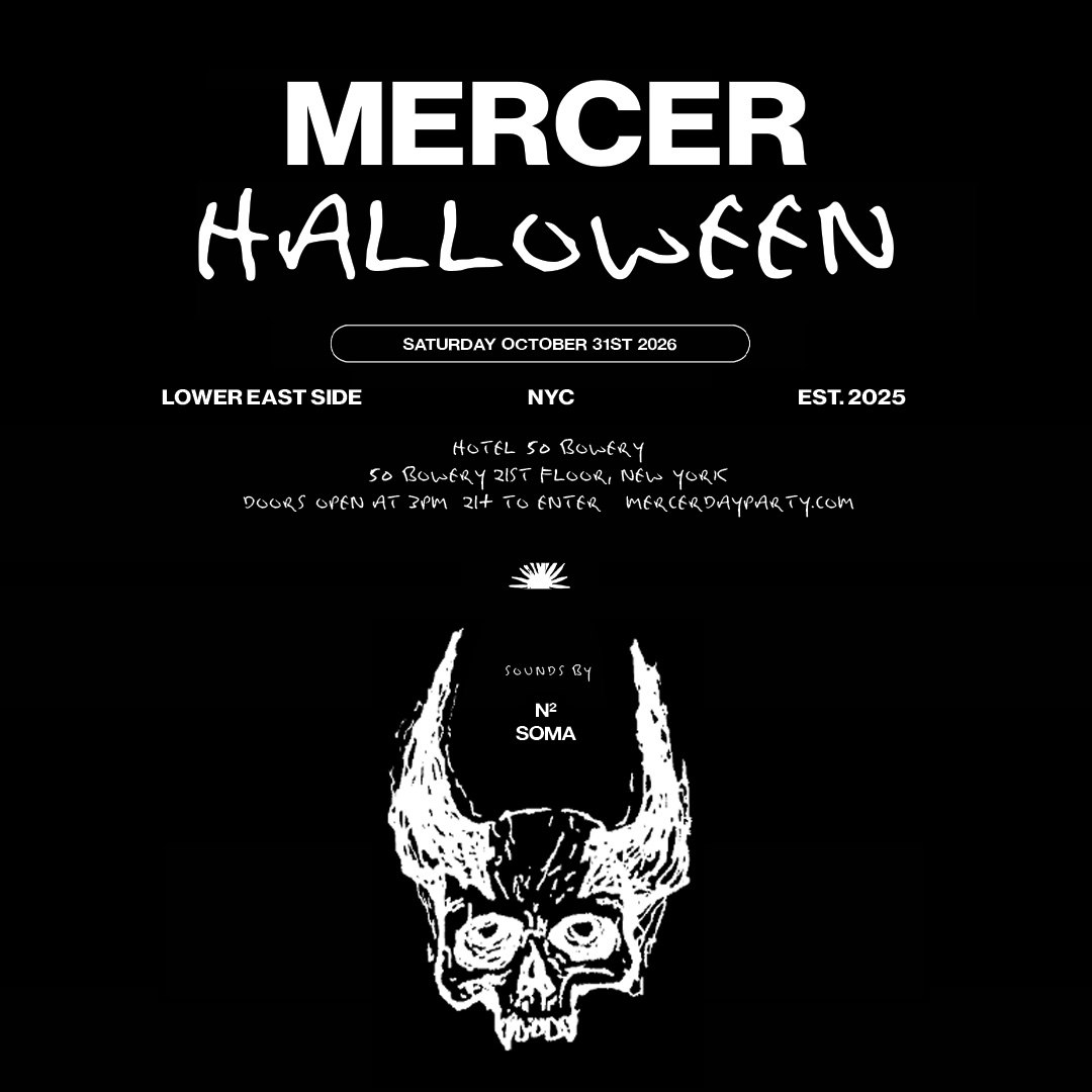 mercer halloween saturday october 31