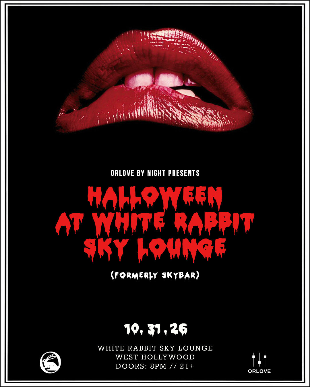 Halloween at White Rabbit Sky Lounge (Formerly Skybar)