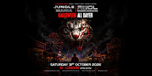 Jungle Mania meets AWOL Halloween All Dayer