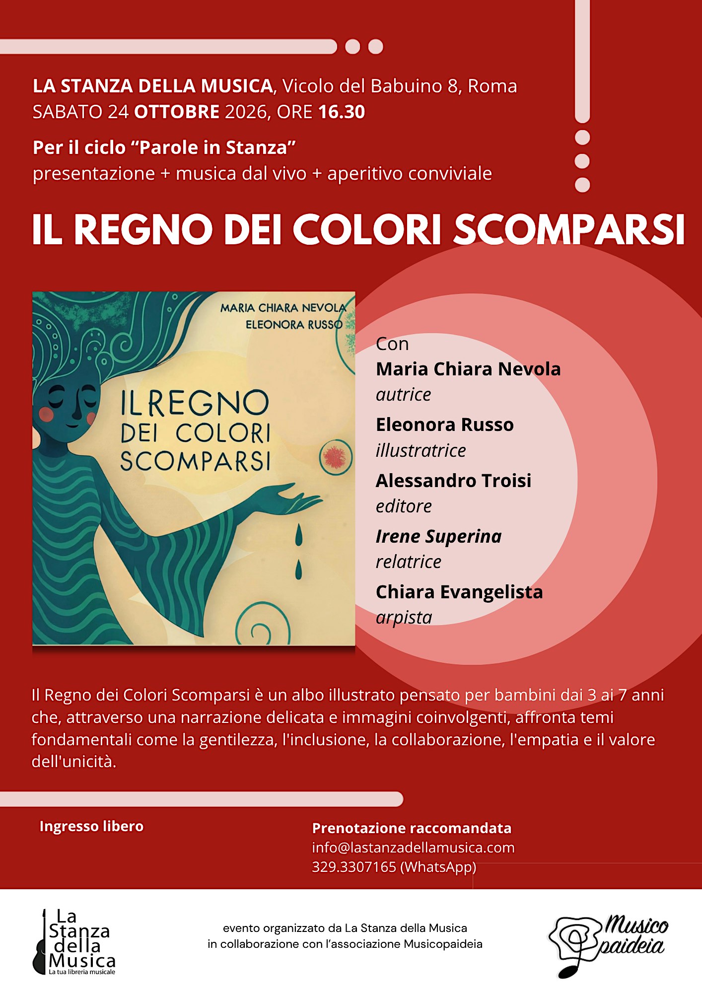 Presentazione libro "Il Regno dei Colori scomparsi", di Chiara Nevola