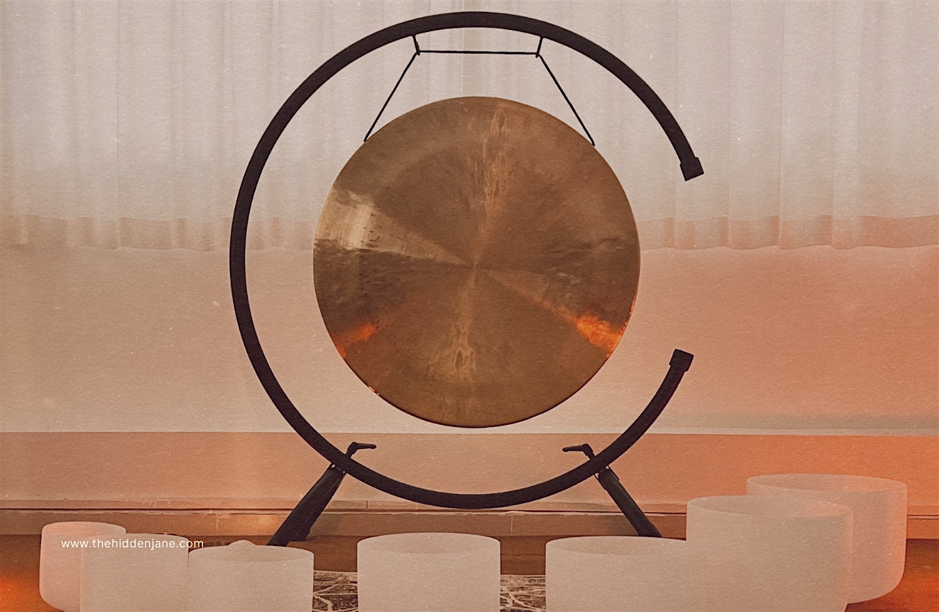 90-Min "White Dew: Nourish & Release" Gong Bath Sound Journey