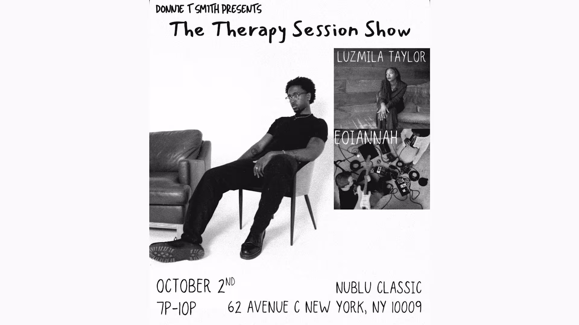 Donne T Smith Presents "The Therapy Session Show"