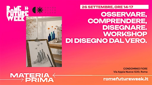 OSSERVARE_COMPRENDERE_DISEGNARE. DISEGNO DAL VERO