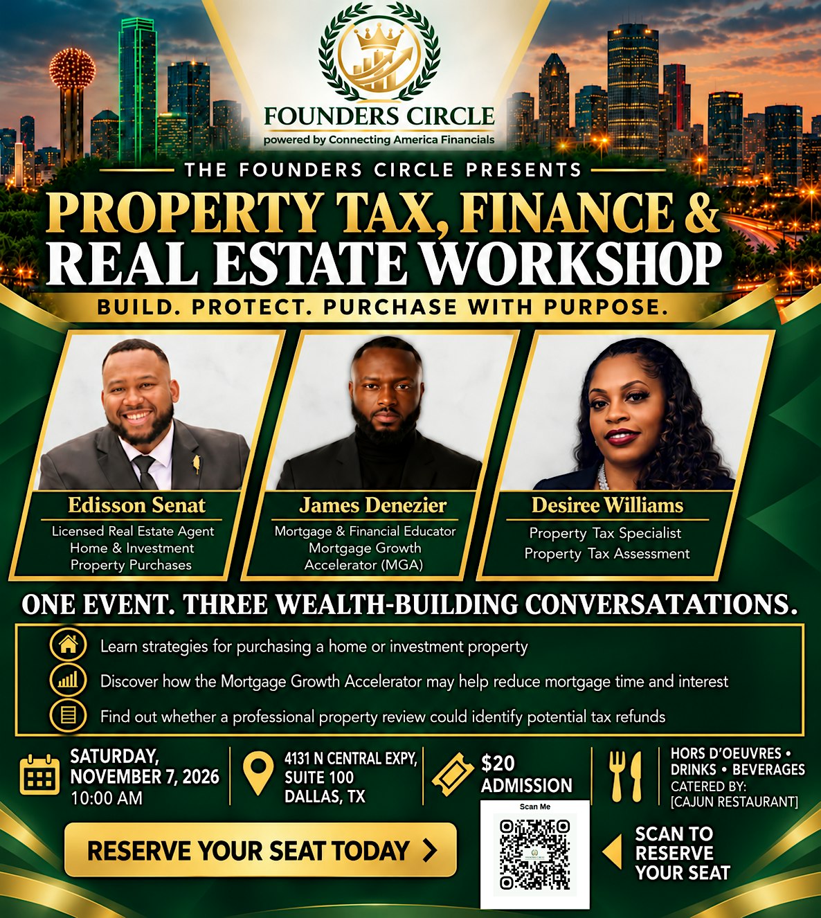 Founders Circle Tax & Property Event