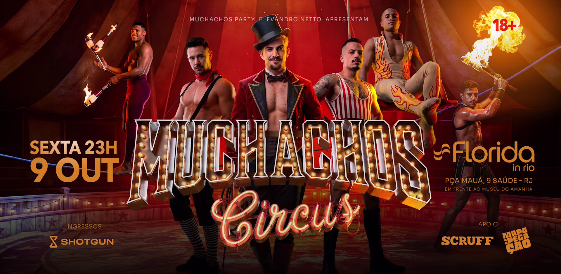 Muchachos Party - Circus +18