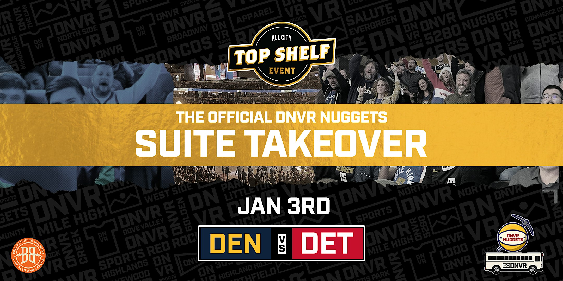 DNVR Nuggets Suite Takeover vs The Detroit Pistons at Ball Arena