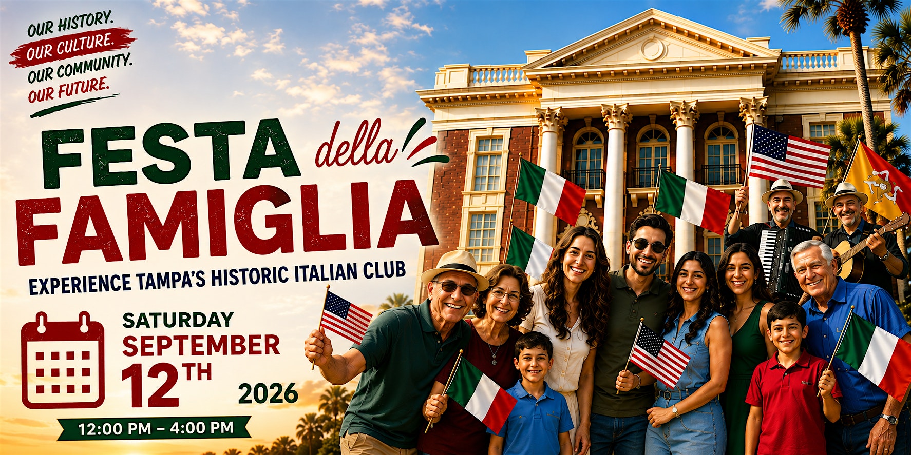 Festa della Famiglia!  Italian Club Open House & Membership Drive