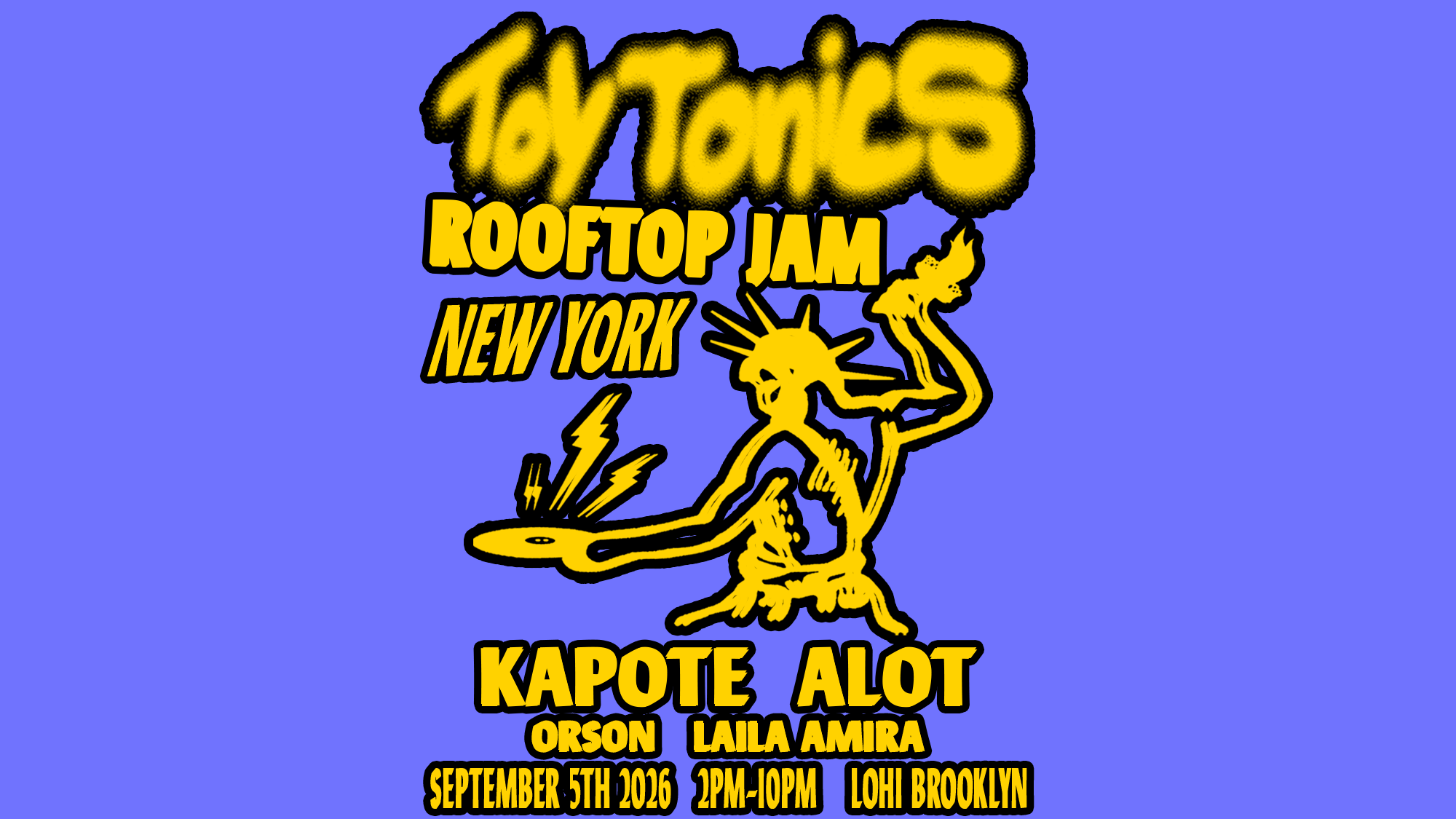 Toy Tonics Daytime Rooftop Jam