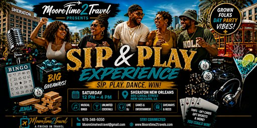 MooreTime2 Sip & Play Experience | Essence  Festival Weekend 2027