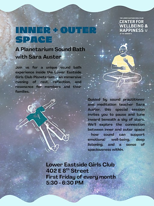 Sound Bath w/ Sara Auster