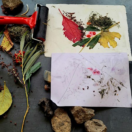 A Samhain Sensory Mark-Making Workshop