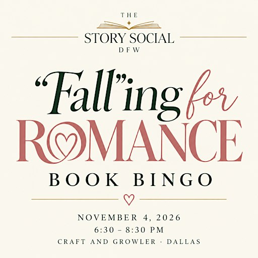 "Fall"ing for Romance Book Bingo