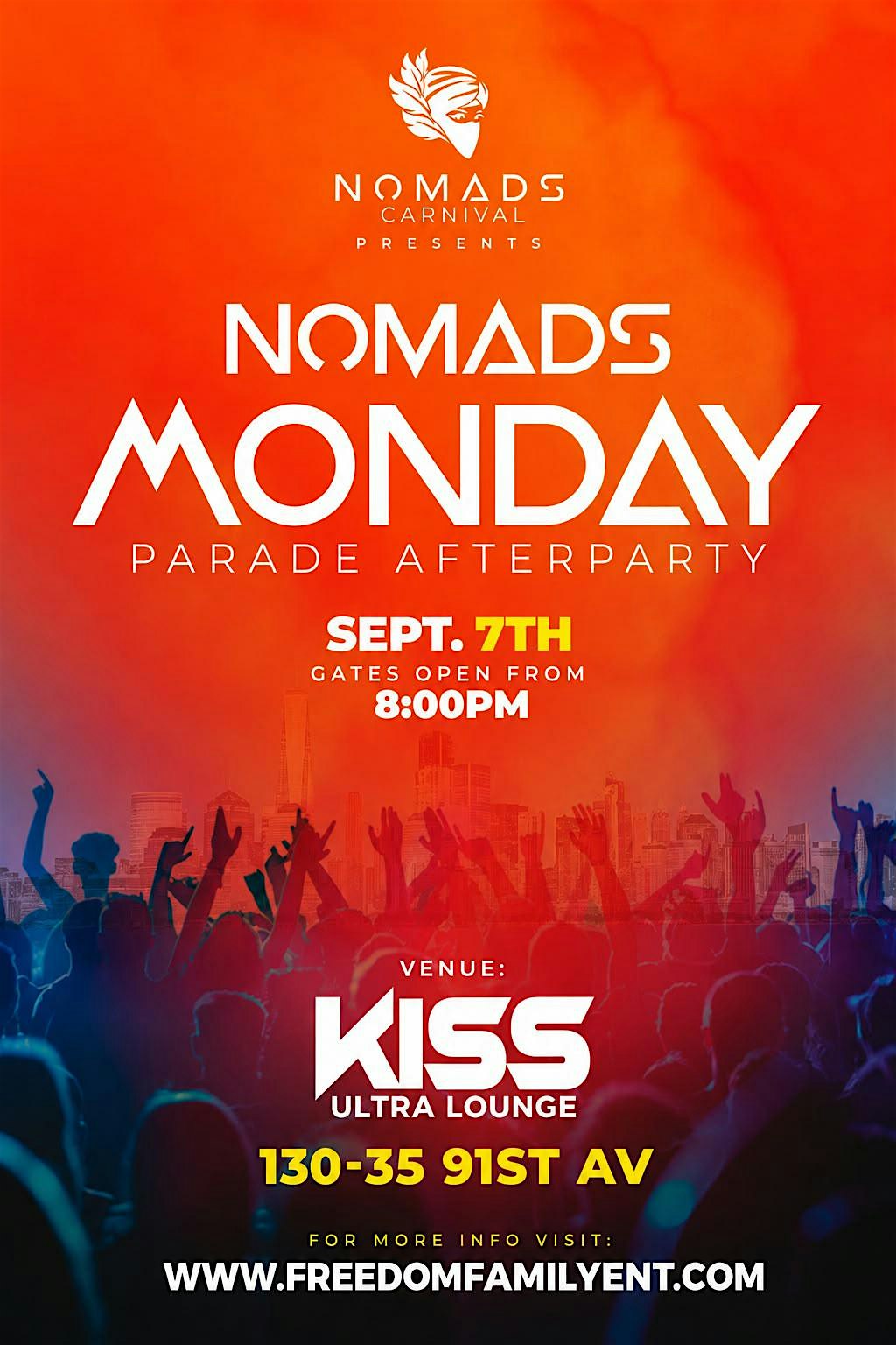 NOMADS MONDAY (PARADE AFTER PARTY)