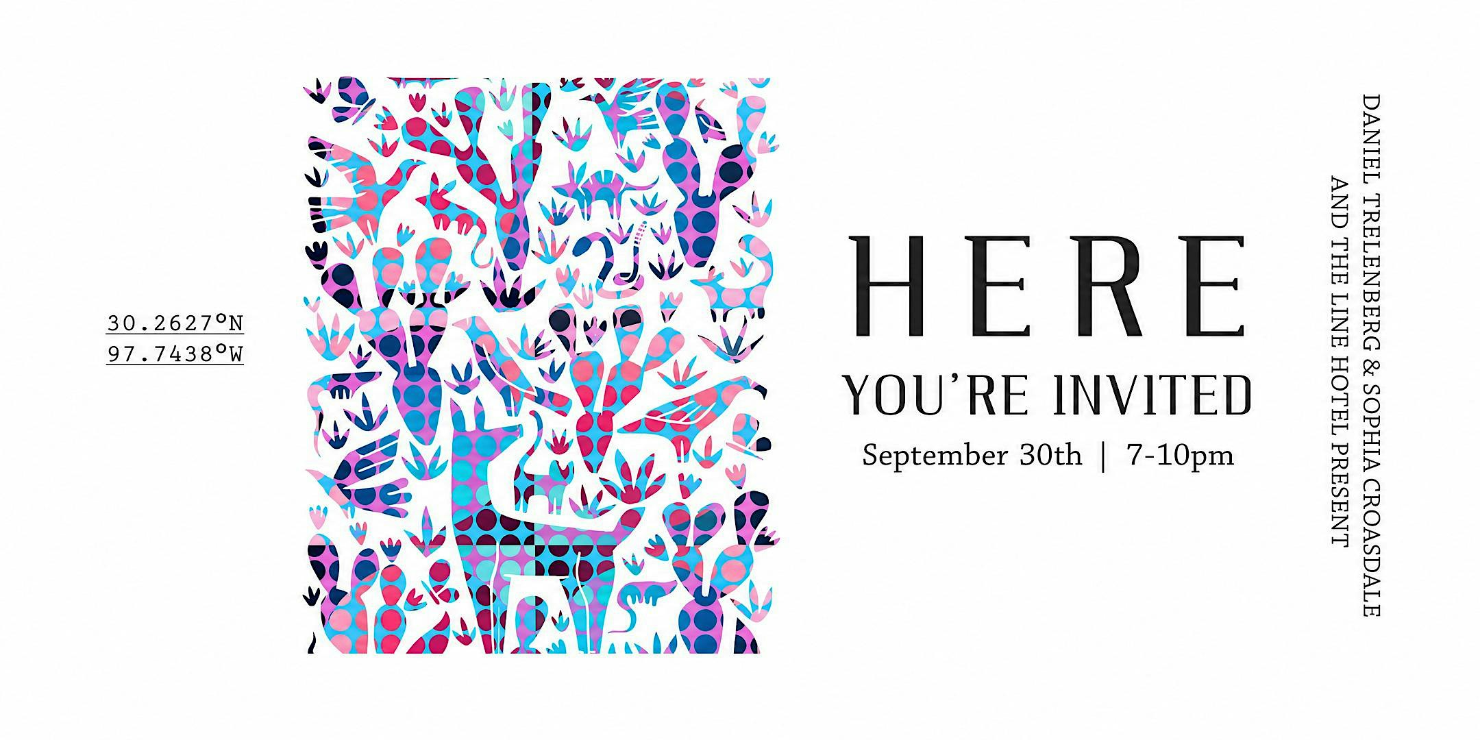 PATTERNS WITHIN: An Art Show at The LINE Austin Penthouse