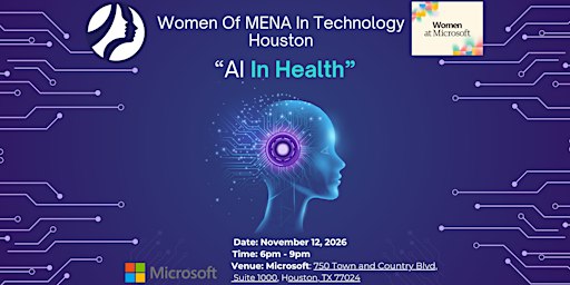 WoMENAIT Houston: “AI in Health”