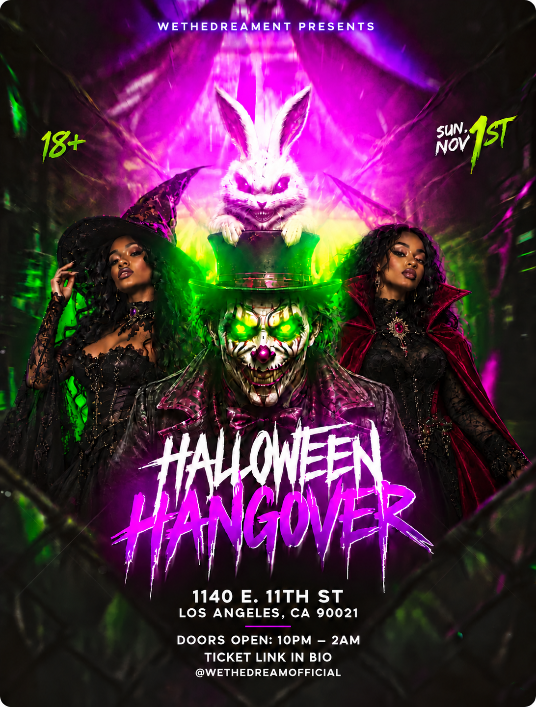 WETHEDREAMENT PRESENTS: HALLOWEEN HANGOVER