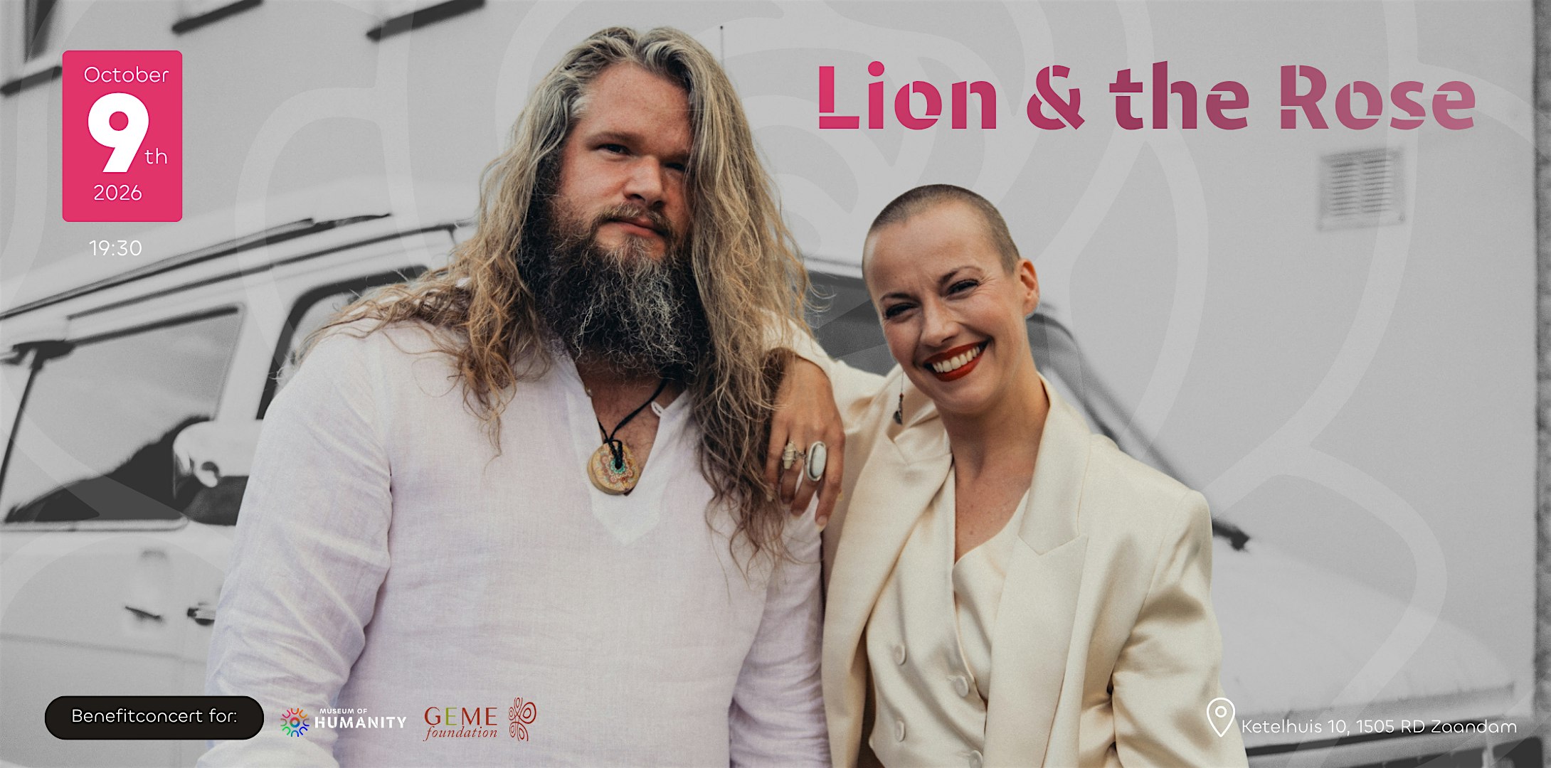 Lion & the Rose: Benefit Concert for GEME Foundation & Museum of Humanity