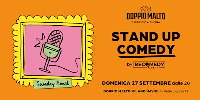 StandUp Comedy - Sunday Roast - BeComedyUk