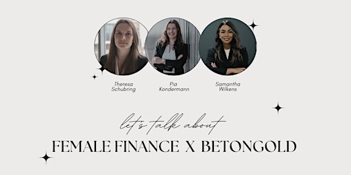 Female Finance - Betongoldabend