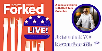 Forked LIVE with Tom Colicchio at the Brooklyn Museum