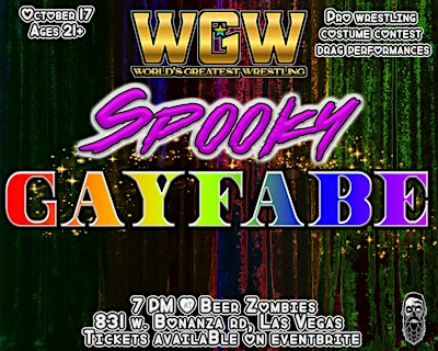 WGW presents SPOOKY GAYFABE!