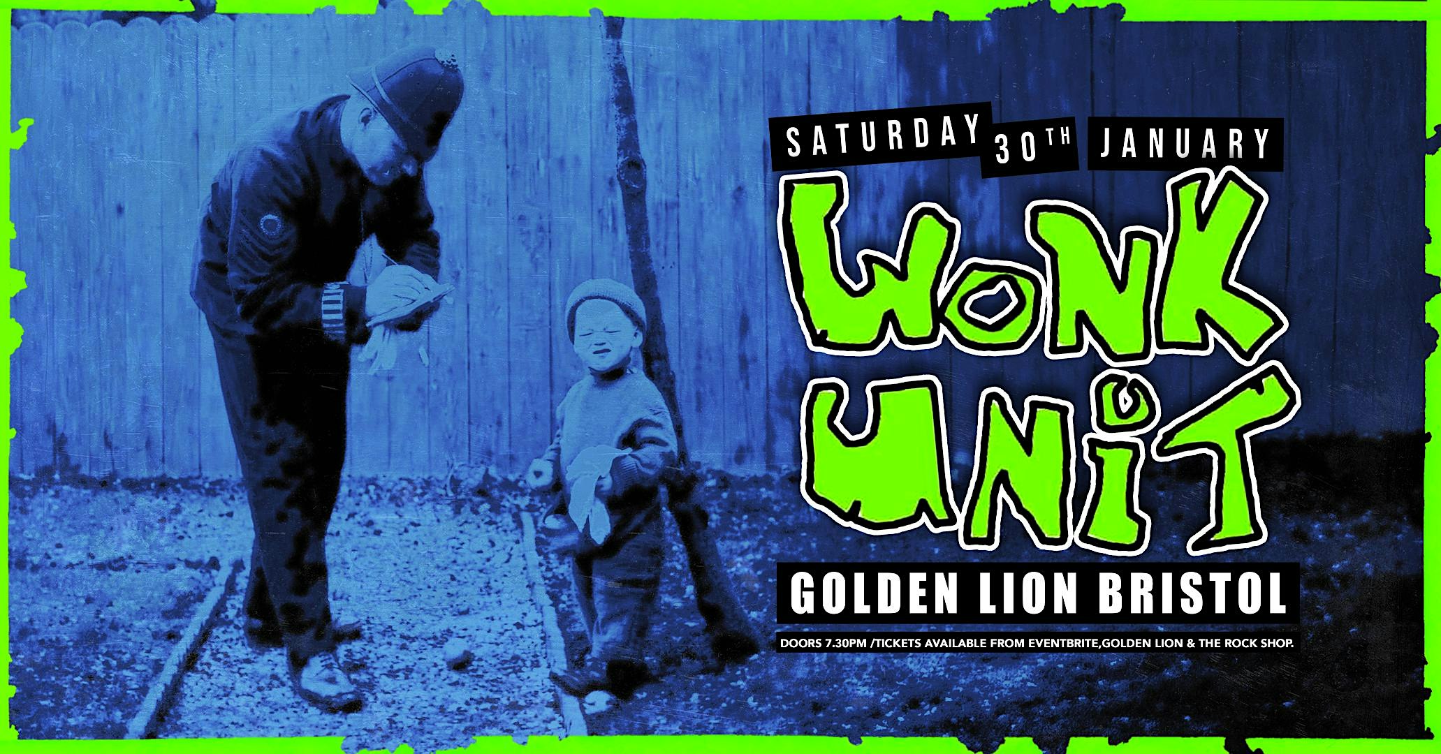 Wonk Unit Live at The Golden Lion Bristol