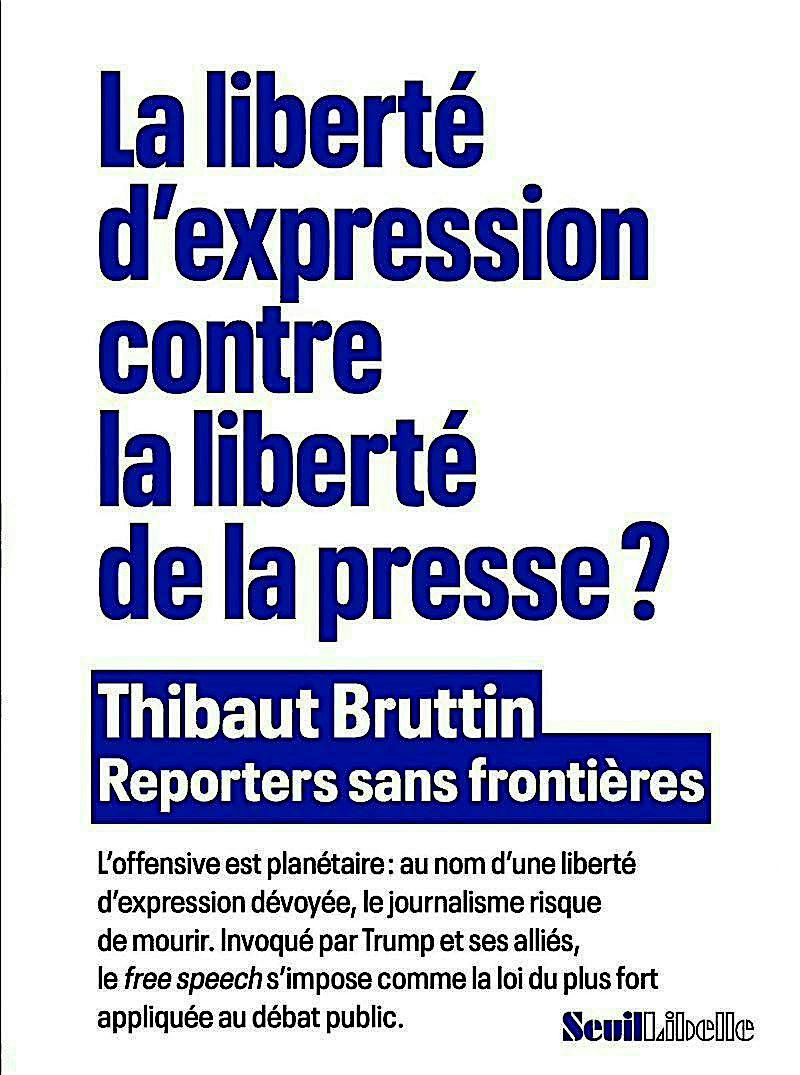 Rencontre et dédicace avec Thibaut Bruttin de Reporters sans frontières