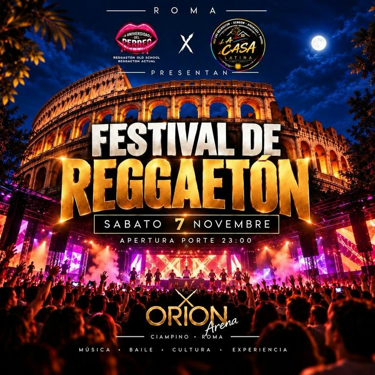Festival Reggaton feat Casa Latina