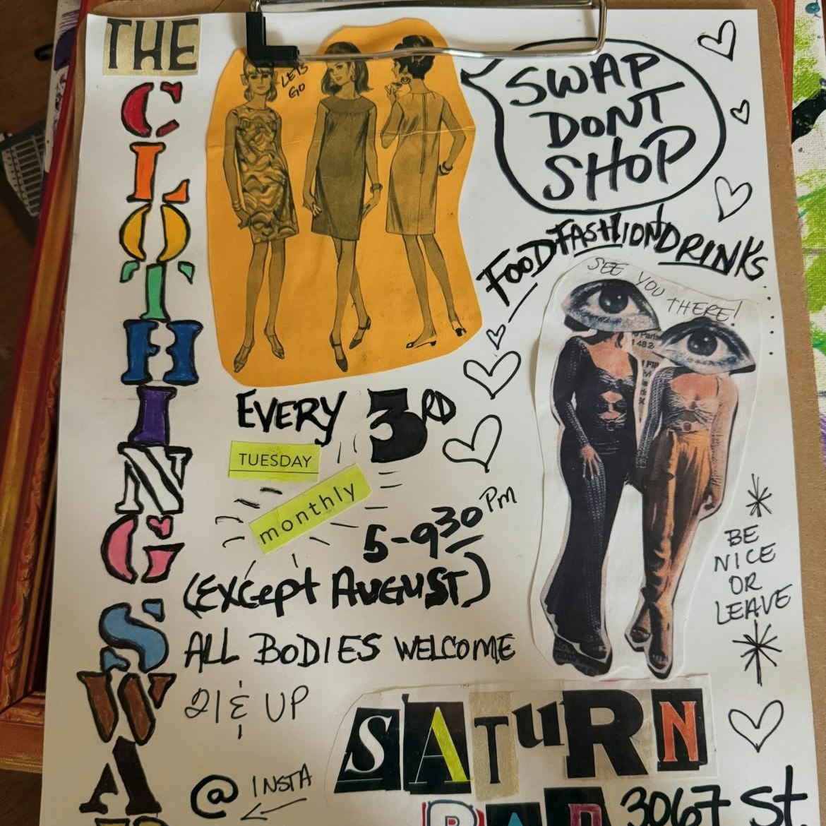Drunk Picasso Clothing Swap