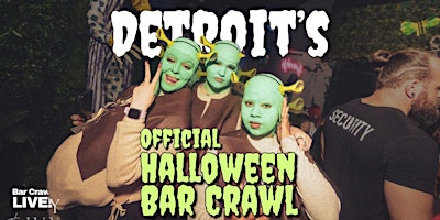 Detroit Official Halloween Bar Crawl 2026 By Bar Crawl LIVE!
