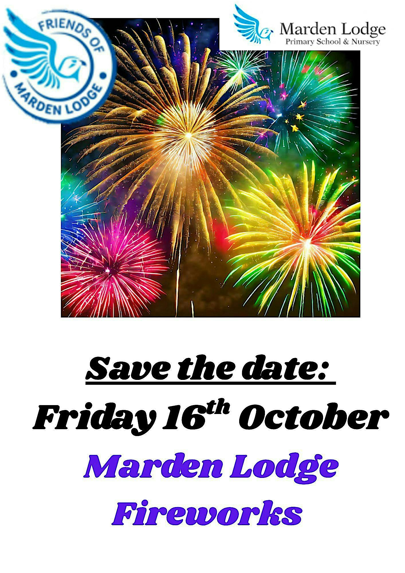 Friends of Marden Lodge Fireworks 2026