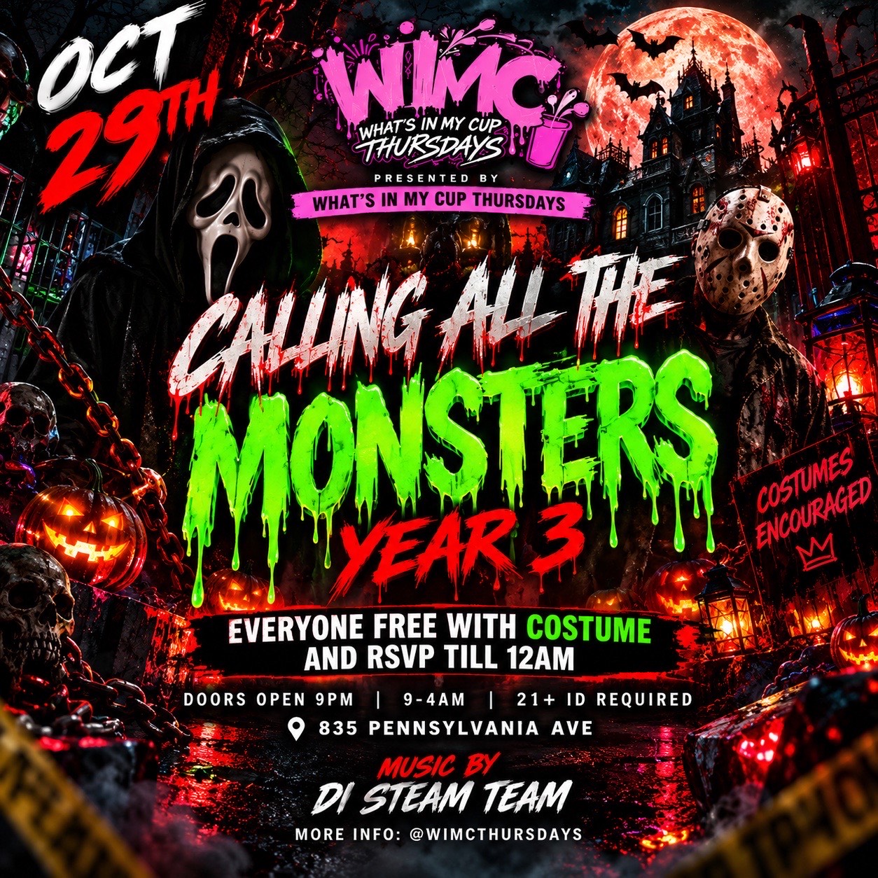 WIMC : CALLING ALL THE MONSTERS