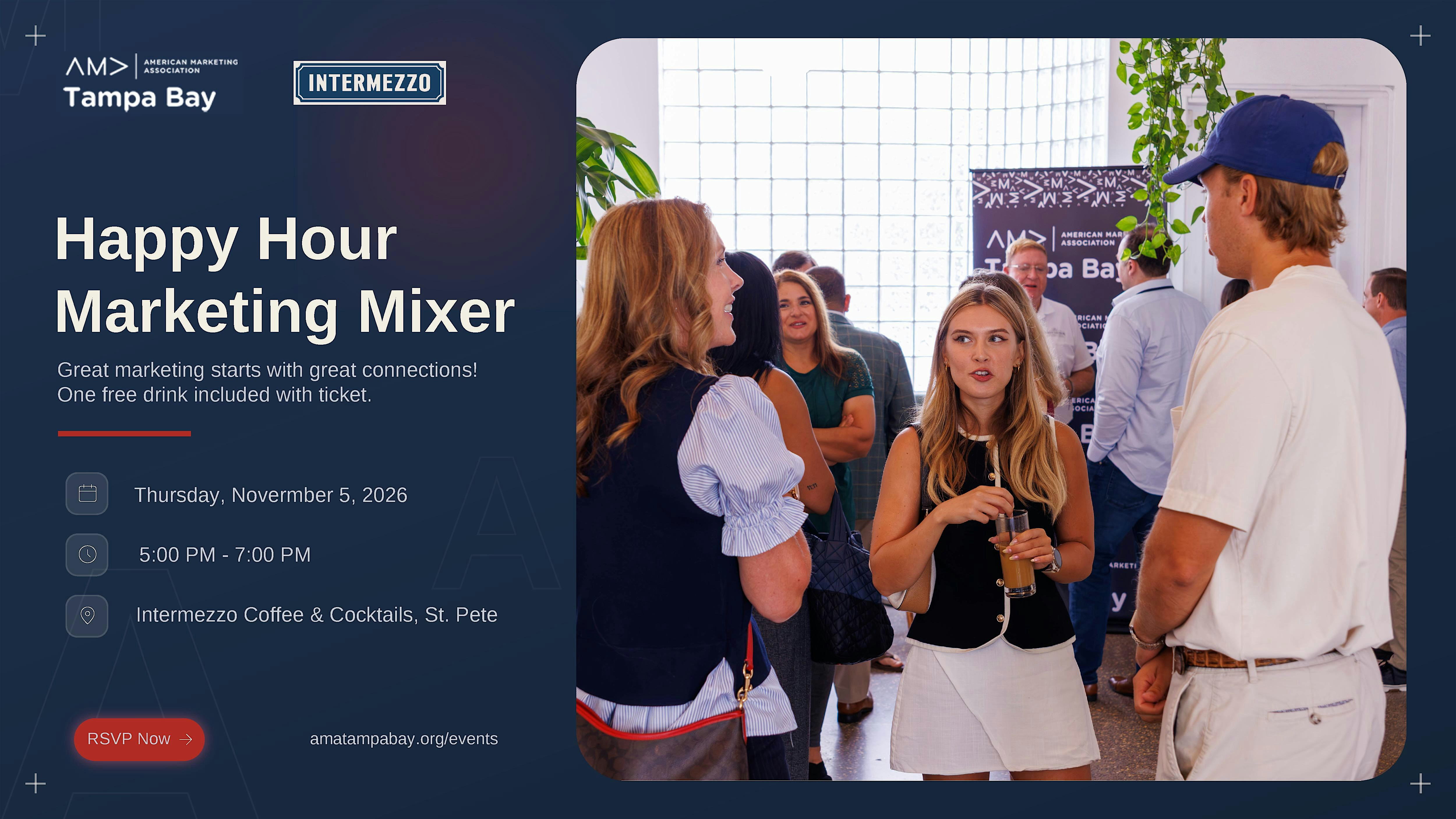 Happy Hour Networking Mixer at Intermezzo