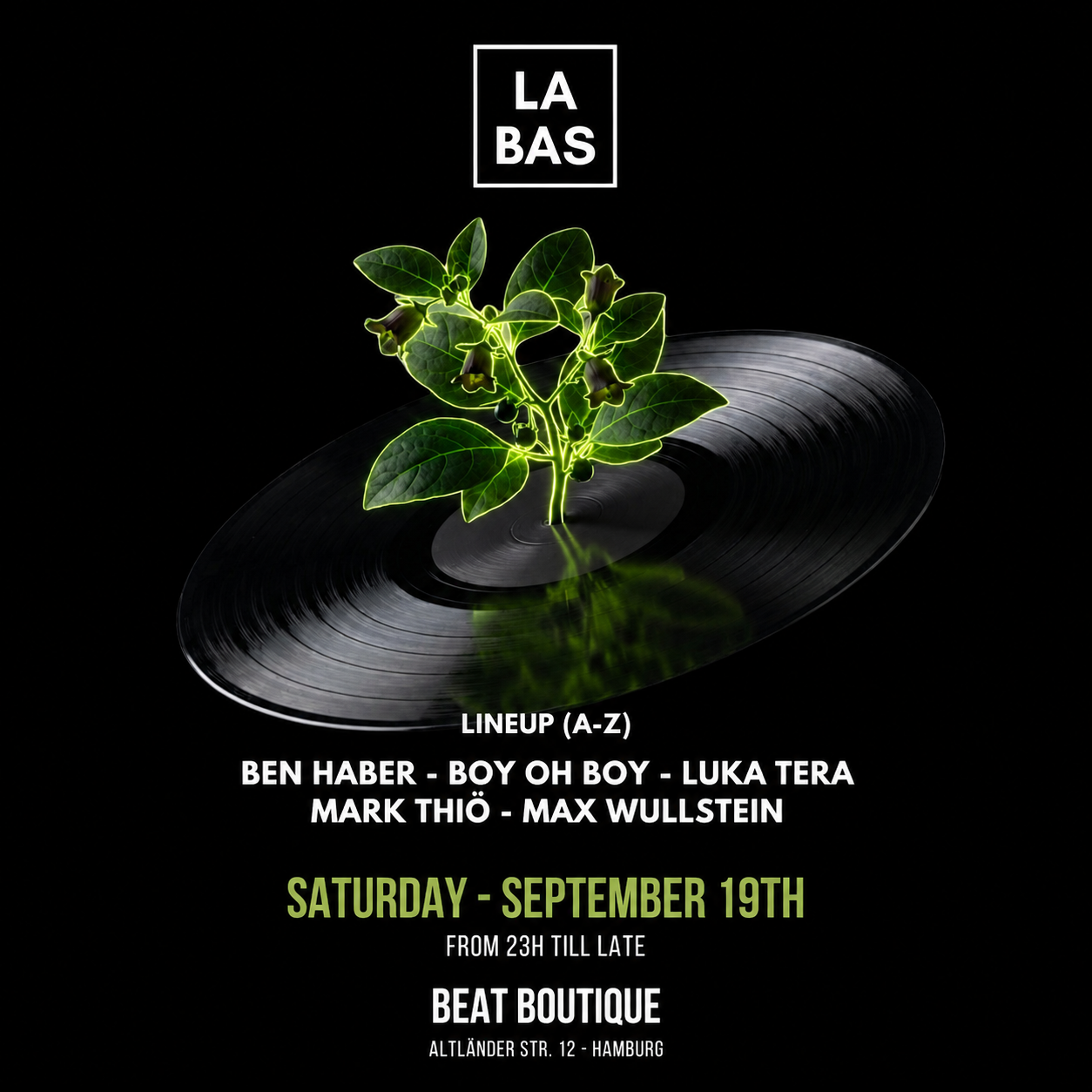 La Bas House Night