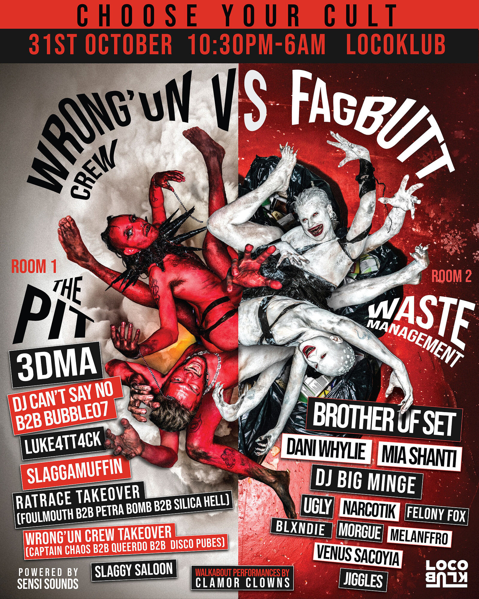 Fagbutt vs Wrong'un Crew