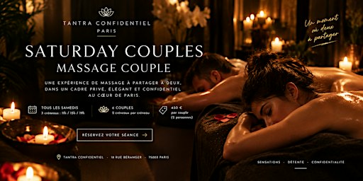 Massage Couple à Paris — Saturday Couples
