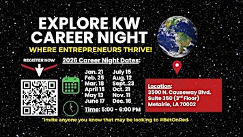 Explore KW (Keller Williams Realty Metairie) Career Night