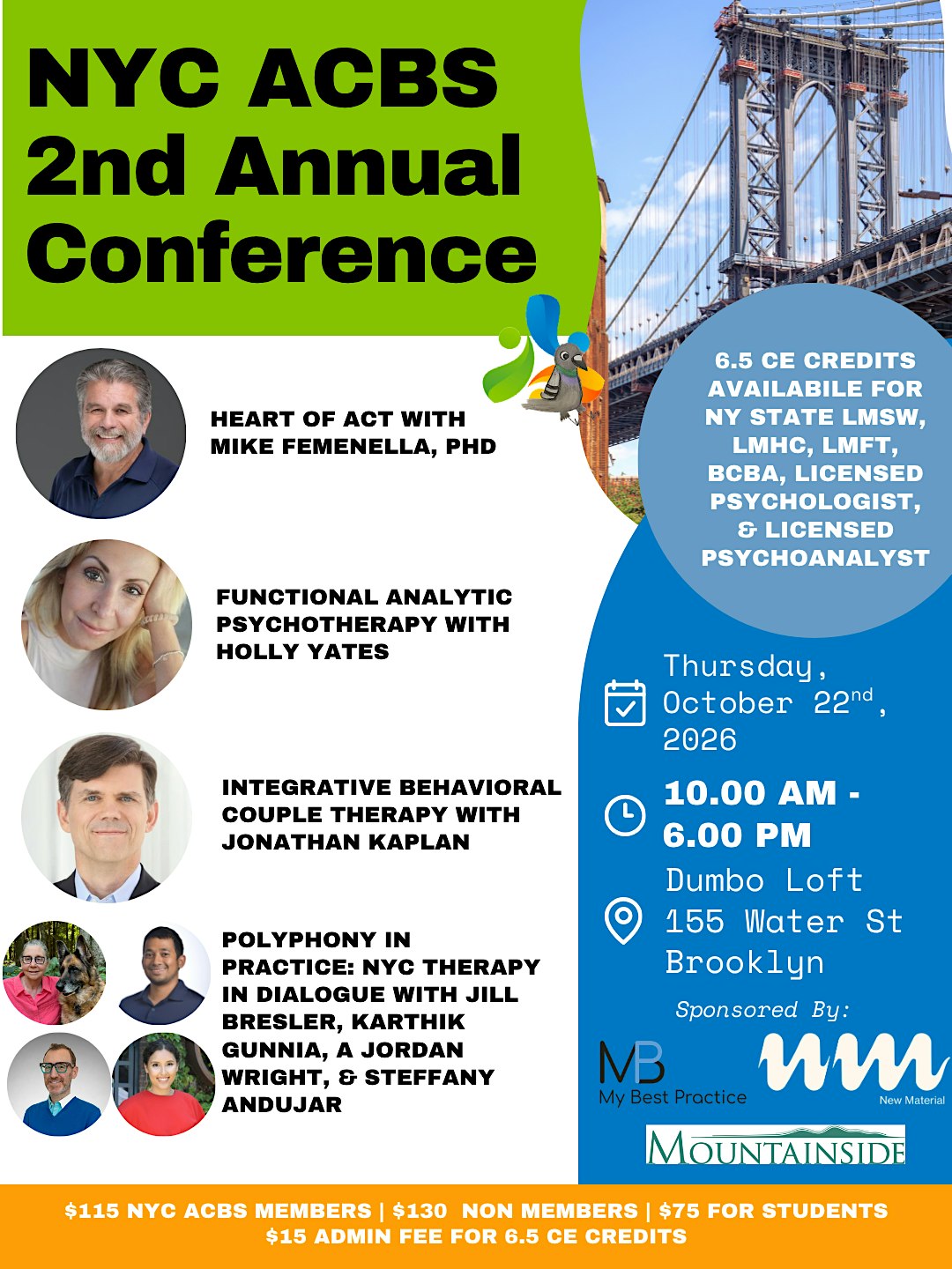 NYC ACBS 2nd Annual Conference