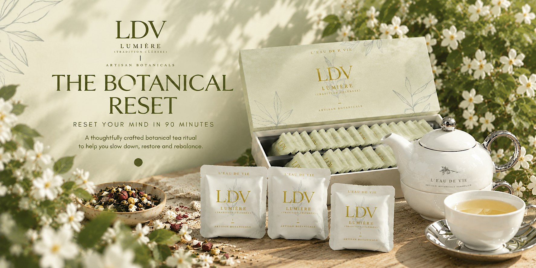 Botanical Reset — 90 Minutes to Actually Exhale