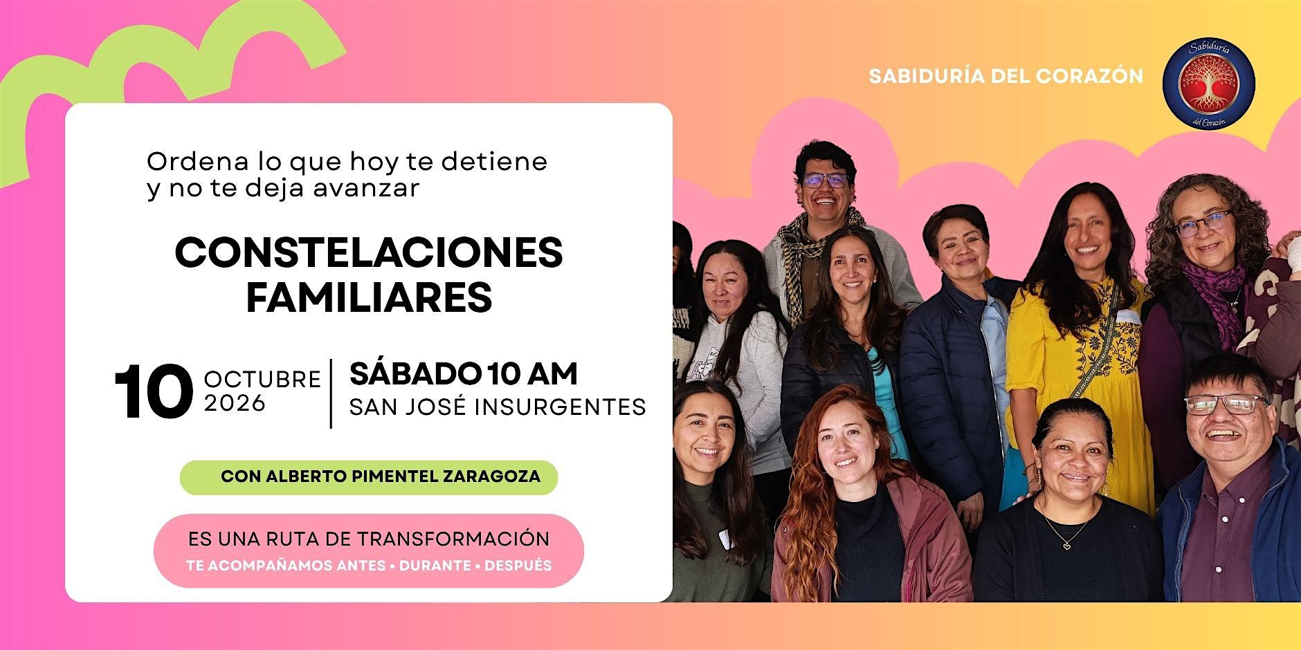 Constelaciones Familiares CDMX · Asiste como representante