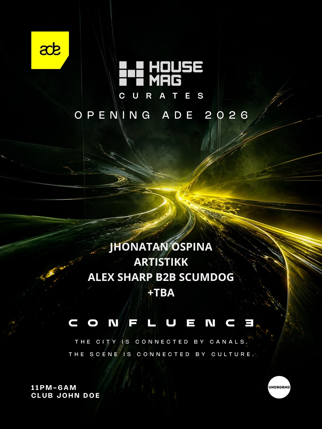 ADE 2026 - House Mag Curates - Confluence with JHONATAN OSPINA