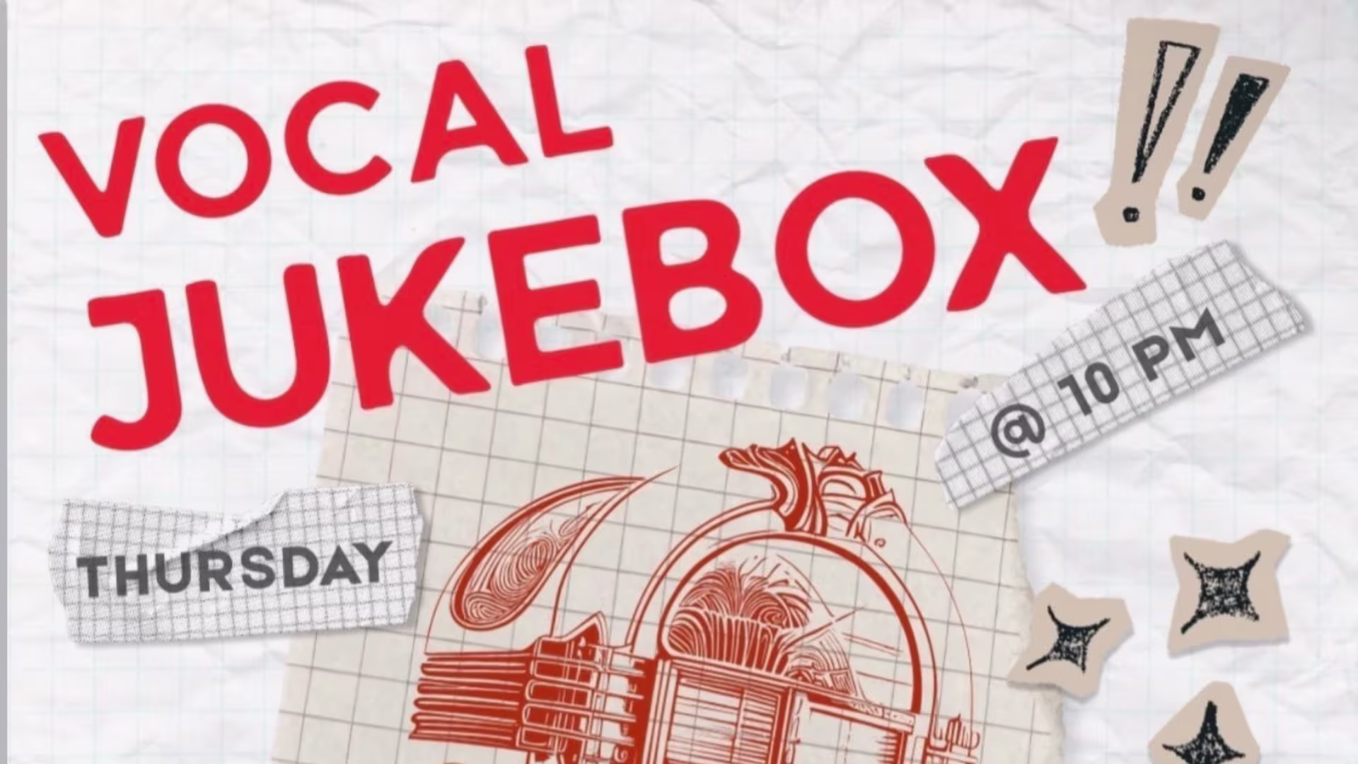 Vocal Jukebox : Every Thursday