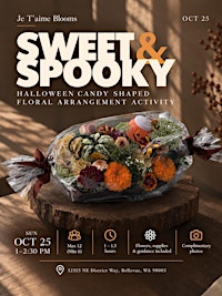 Sweet & Spooky — Halloween Candy-Shaped Floral Activity