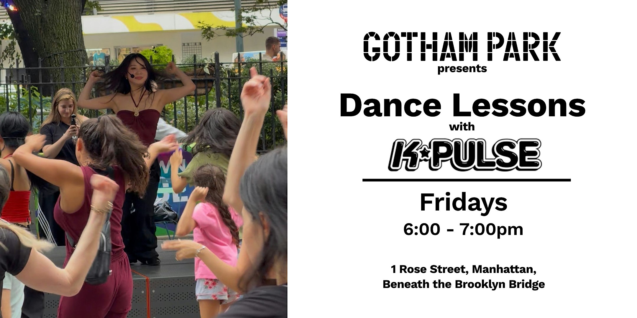 K-Pop Dance Classes at Gotham Park