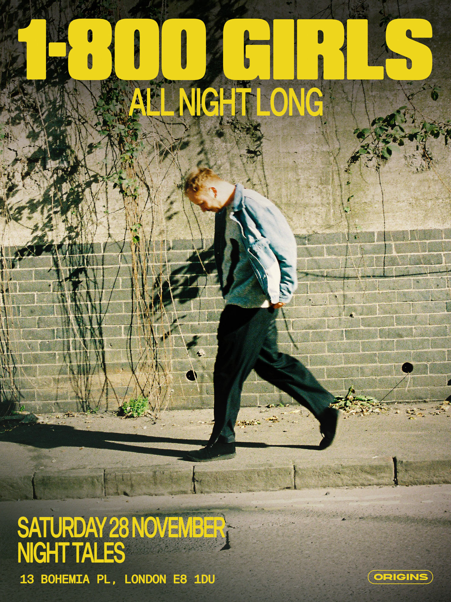 Origins: 1-800 GIRLS [All Night Long]