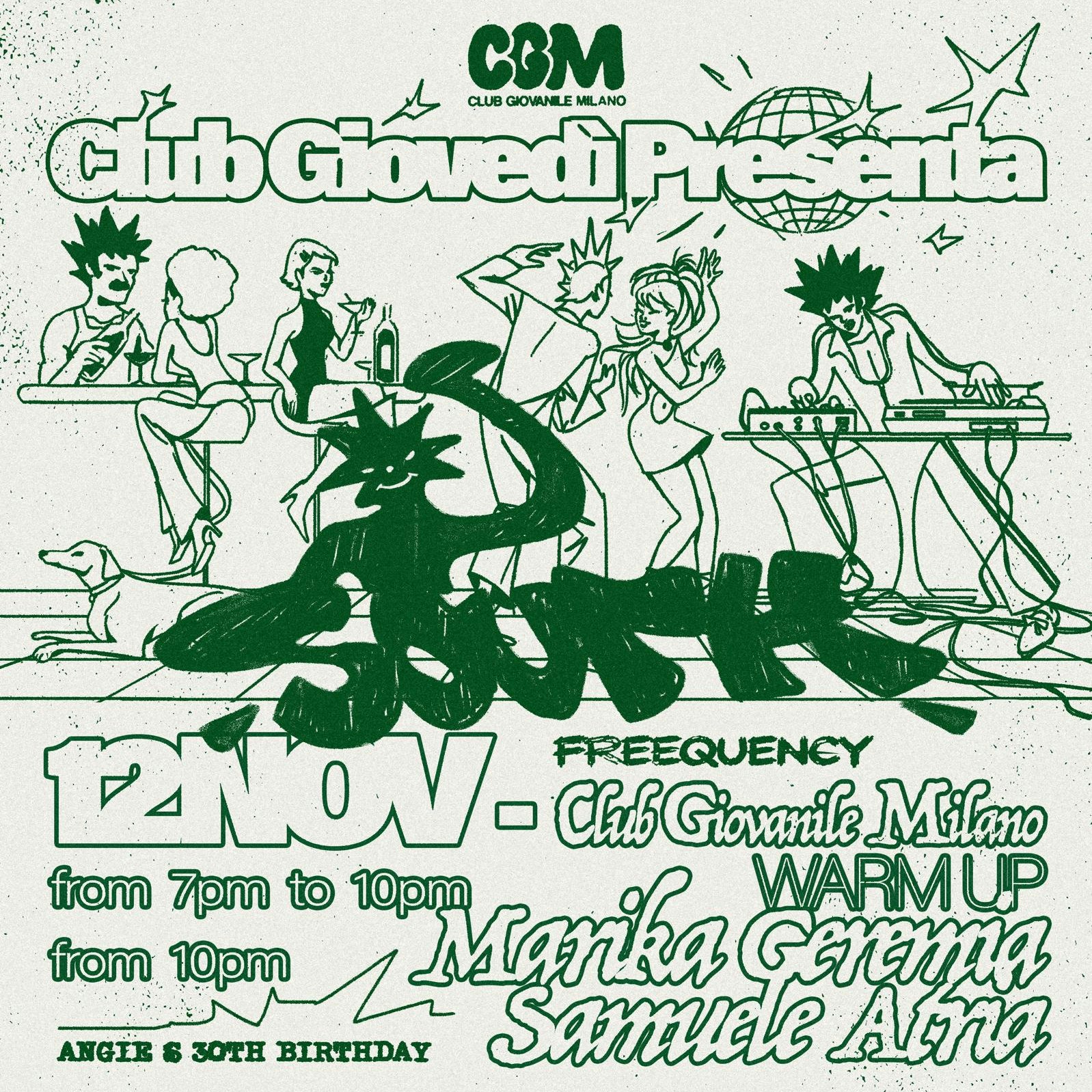South Freequency X Club GIOVedì