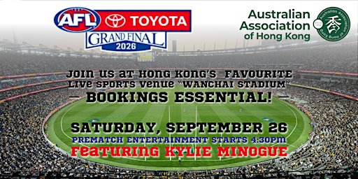 OZHK AFL Grand Final 2026 Watch Party