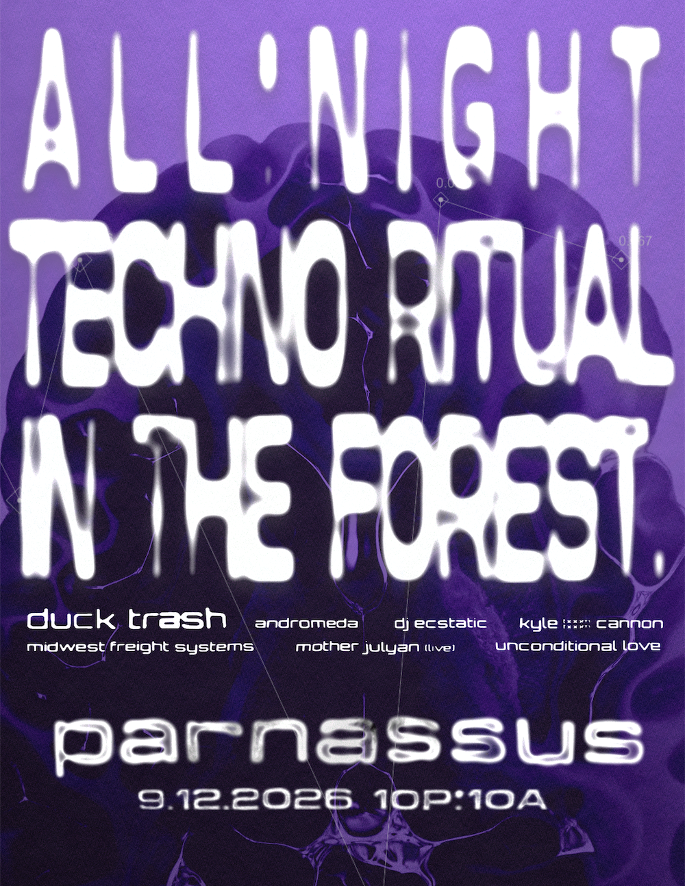 PARNASSUS II — All-Night Techno Ritual in the Forest