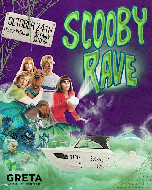 SCOOBY DOO RAVE