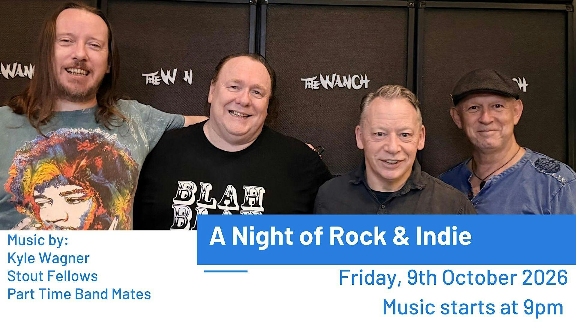 Live Music: A Night of Rock & Indie